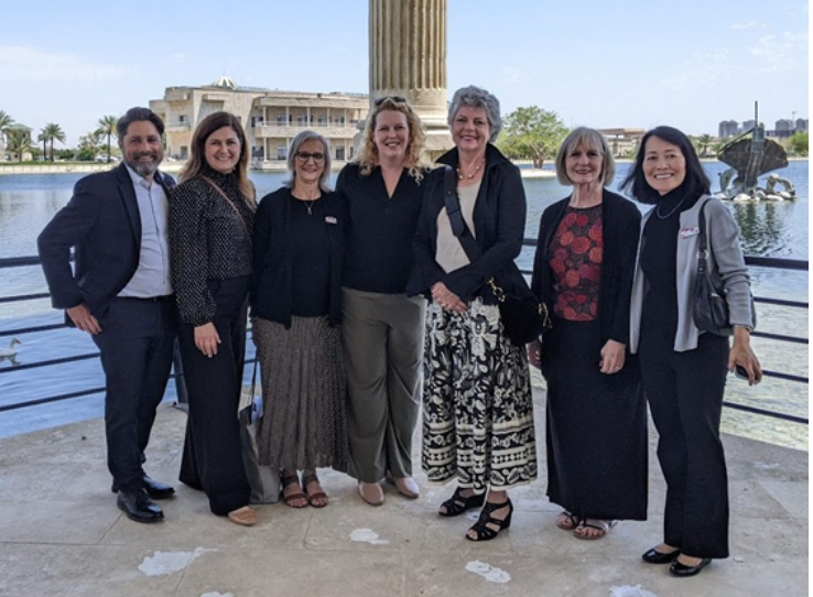 Dean Benbow and Peabody Design Team visiting American University of Iraq, Baghdad (AUIB)