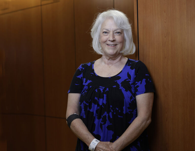 Patient Theresa Stratman. (Photo by Donn Jones)