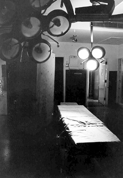 An operating room in Medical Center North sits empty after the new Medical Center opens in 1980.