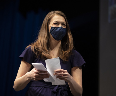 Carolyn Ahlers is off to Duke University Medical Center. 