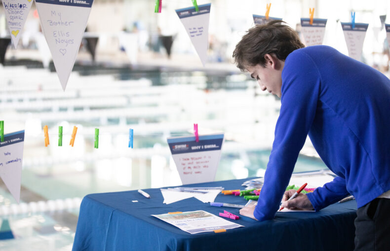 A Swim Across America event was held at Ensworth Natatorium on Sunday, April 21, 2024 in Nashville, Tennessee. Proceeds from the event went to Vanderbilt-Ingram Cancer Center.