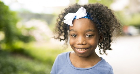 Ahmya Calloway recently became Vanderbilt University Medical Center’s first pediatric dual heart/kidney transplant patient. (photo by Daniel Dubois)