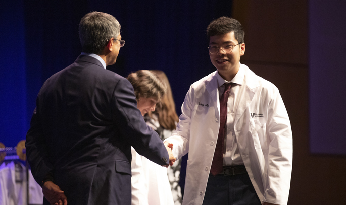 Jackey Ma, right, was admitted to the IGP.