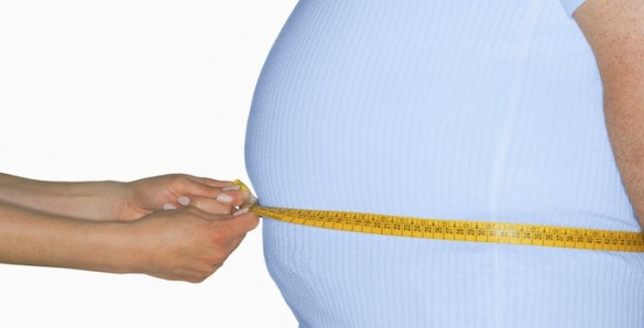 obesity or overweight belly