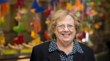 Pat Throop, R.N., received a Credo Award. (photo by Susan Urmy)