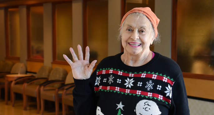 Dona Potter was treated with a new immunotherapy that entails re-engineering a patient’s T cells to target cancer. 