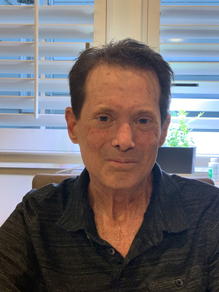 Patient Evan Busman was implanted with a small device that remotely monitors the pressure in his pulmonary artery.