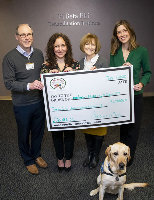 The 59th annual Christmas Village, a three-day November shopping extravaganza organized by the Nashville Pi Beta Phi Alumnae Club, raised $530,600 to benefit the Vanderbilt Bill Wilkerson Center and other Pi Beta Phi philanthropies.