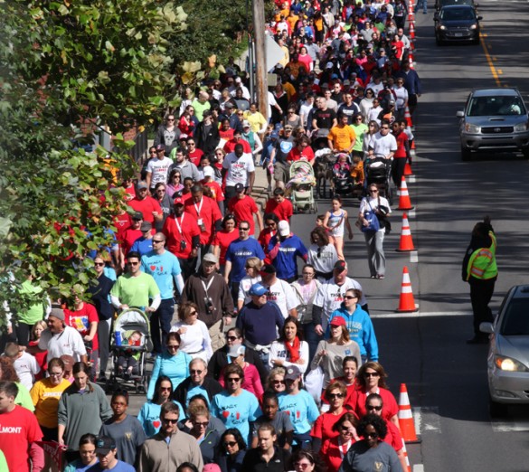 Heart Walk onVanderbilt University Campusphoto: Anne Rayner; VU