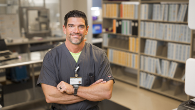 Richard Malone, Pharm.D., MHA, received a Credo Award. (photo by Susan Urmy)