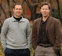 Jones-Marois Owen Jones and Rene Marois (Vanderbilt University/John Russell)