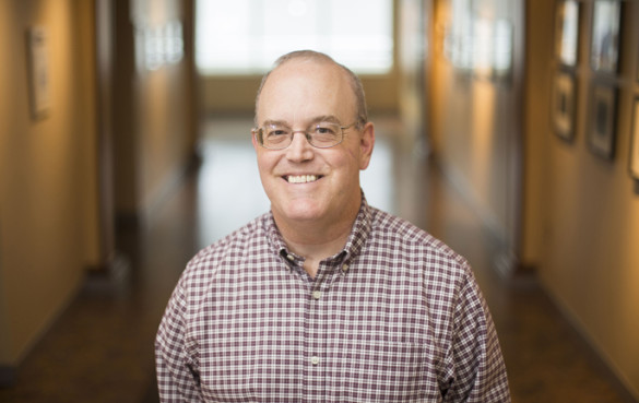 Pedatric rheumatologist T. Brent Graham, M.D., enjoys being able to be a part of his patients’ lives over the long term. (photo by Susan Urmy)