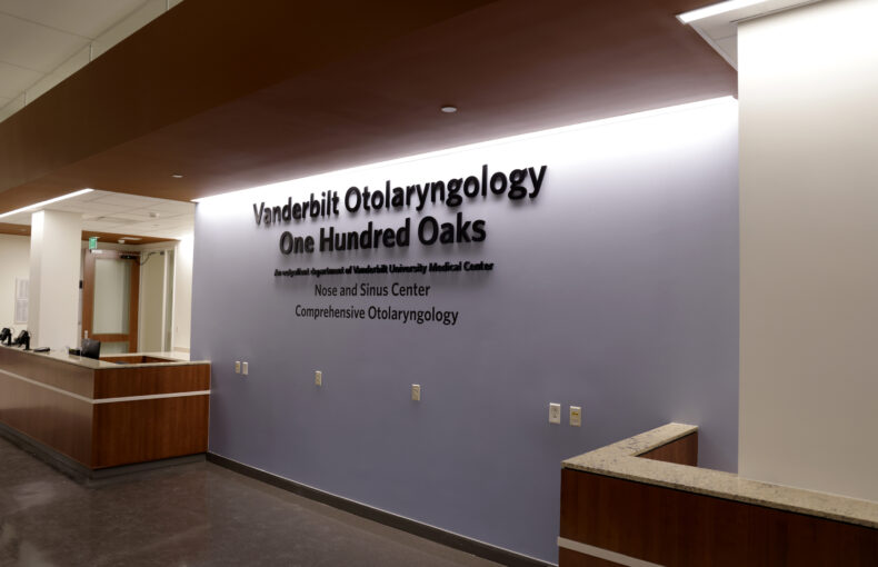 Opening to patients on Sept. 9, Vanderbilt Otolaryngology One Hundred Oaks doubles the space to provide care for patients. (photo by Donn Jones)