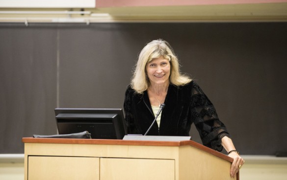 Discovery Lecture - Ingeborg Hochmair - Light Hall. Photo by Joe Howell