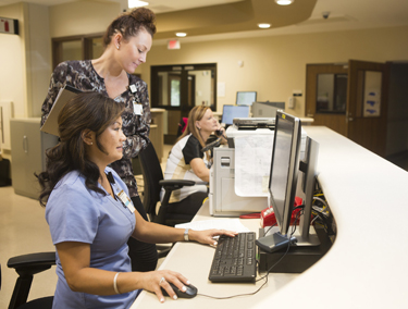 Vanderbilt Psychiatric Hospital’s new Psychiatric Assessment Service consolidates two existing services into one secure location. (photo by Susan Urmy)
