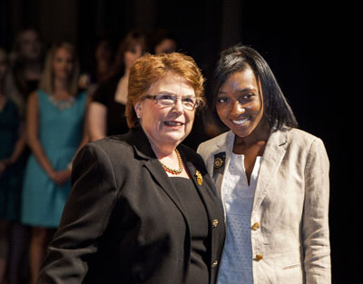 Kassandra Blaine at VUSN DNP and MSN Pinning August 2014by : Susan Urmy