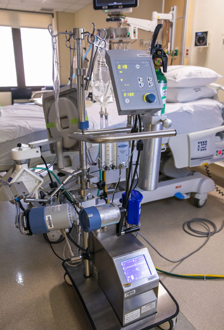 VUMC’s ECMO program has expanded to areas outside of the Cardiovascular Intensive Care Unit.