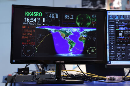 'The Call' to the International Space Station took place as it passed over Tennessee.