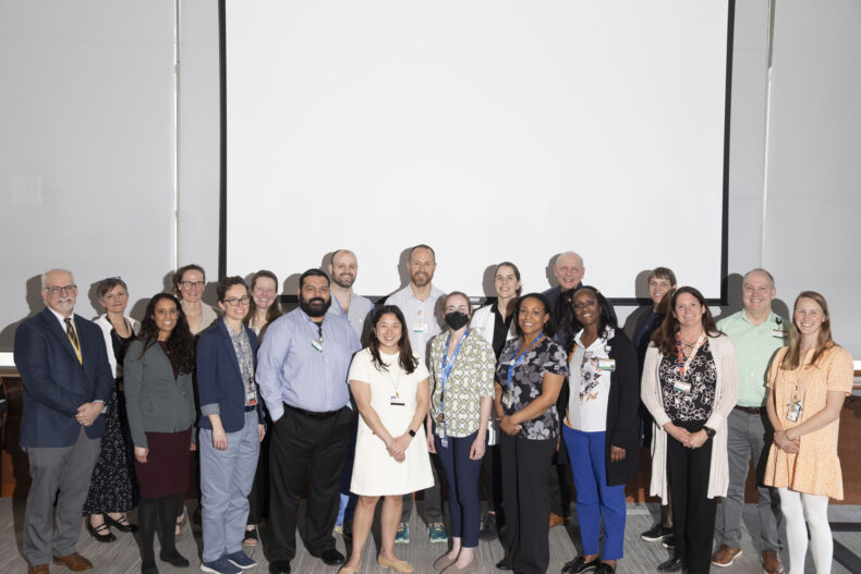 Attendees of the Fleming Scholars graduation ceremony. (photo by Erin O. Smith)