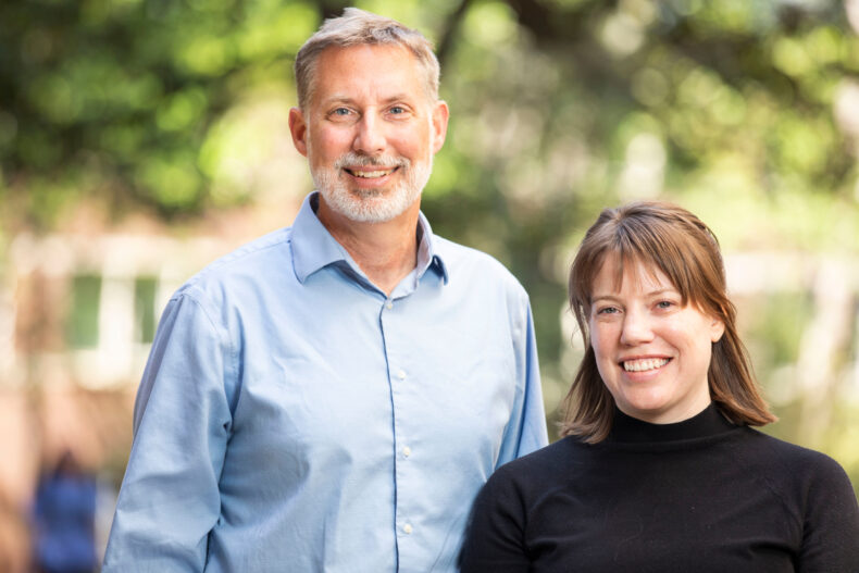 Jeffrey Rathmell, PhD, and Melissa Wolf, PhD. (photo by Susan Urmy)