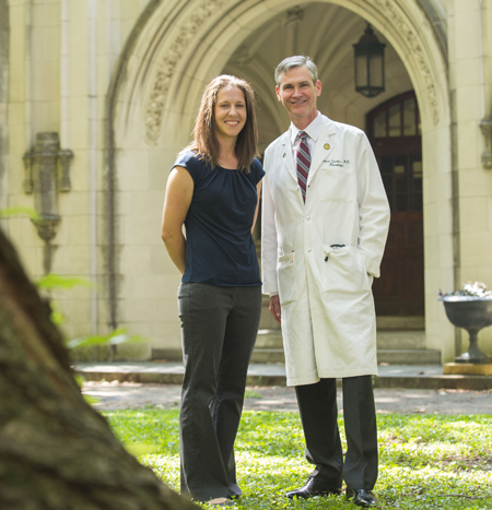 photo of David Charles and Mallory Hacker