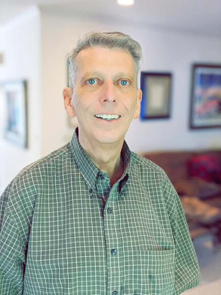 Heart patient Ronnie Kreis is monitored by VHVI doctors while he’s at his home in East Tennessee.