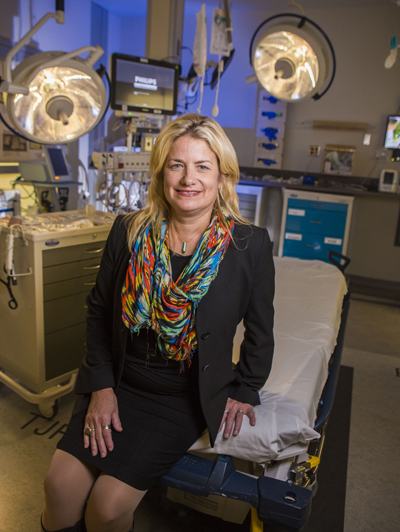 Jeanne Yeatman, MBA, MOM, RN, CMTE, EMT, has been named interim chief nursing officer of VWCH.