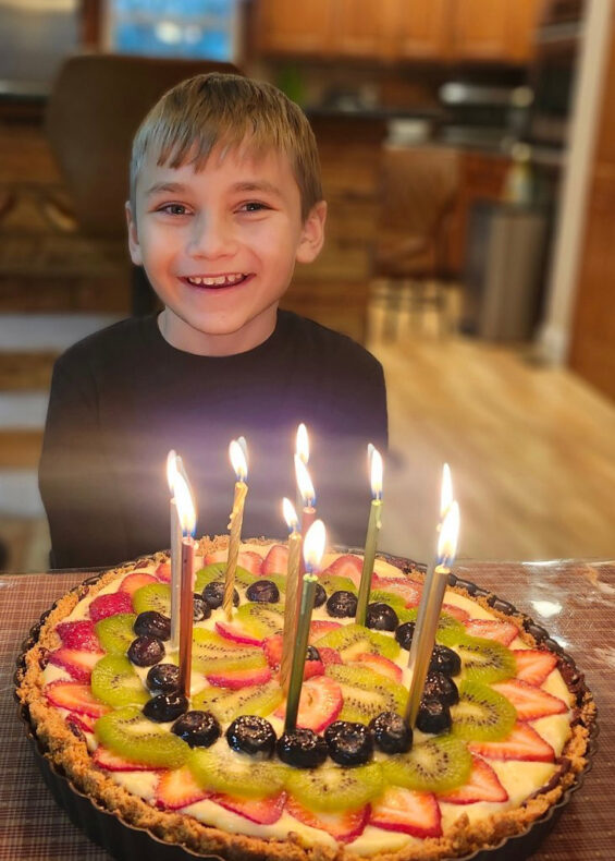 Mark Ogorodnik recently celebrated his 10th birthday.