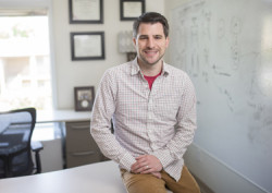 Dr. Timothy Hohman to accompany a Reporter story about his paper in Alzheimer's & Genetics describing a genomic component to the risk of Alzheimer's disease in African-Americans.(John Russell/Vanderbilt University)