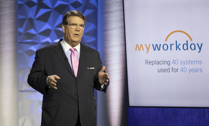 C. Wright Pinson, MBA, MD, spoke about the ‘Stronger Together’ campaign and the transition to MyWorkDay.