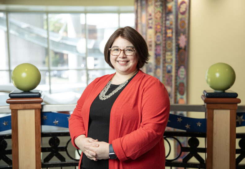 Ashley Ried, MMHC, RN. (photo by Erin O. Smith)