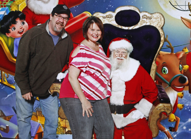 Before participating in a clinical trial for a non-surgical weight loss treatment, Anissa Sanborn had tried multiple diets to lose weight. The photo above was taken before the trial. At right: Sanborn lost 32 pounds during the study and continues to lose weight due to changes she’s made in her diet and daily activities.