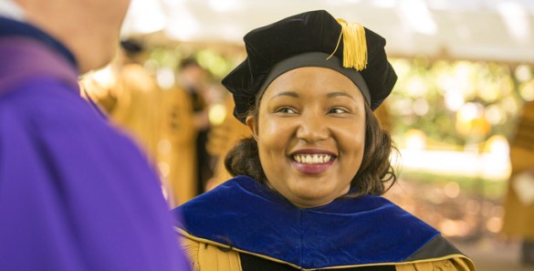 Kendra Vann, Ph.D., earned her degree in Biochemistry working with Neil Osheroff, Ph.D. (photo by Daniel Dubois)