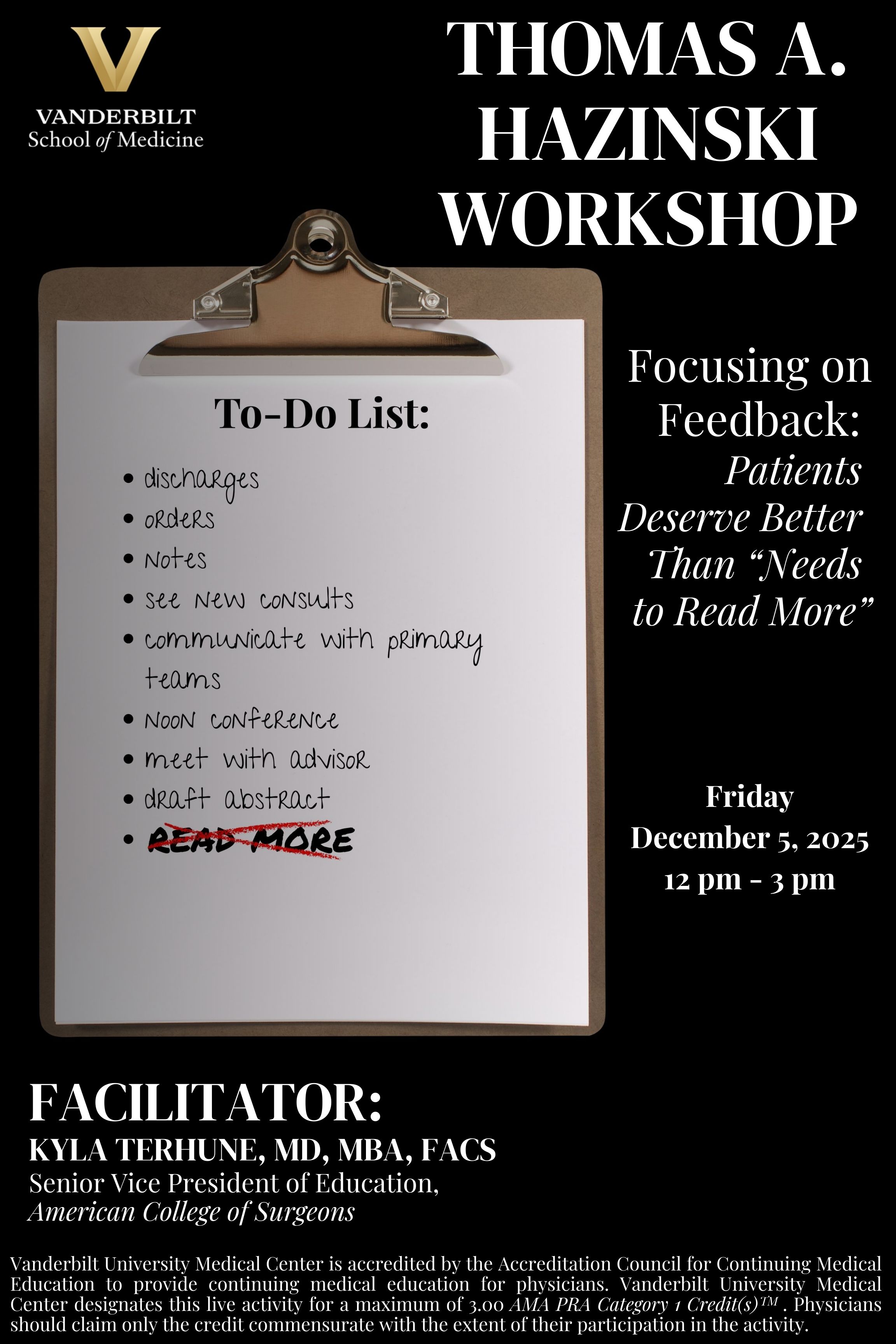 4.5.24 Hazinski Workshop Invitation