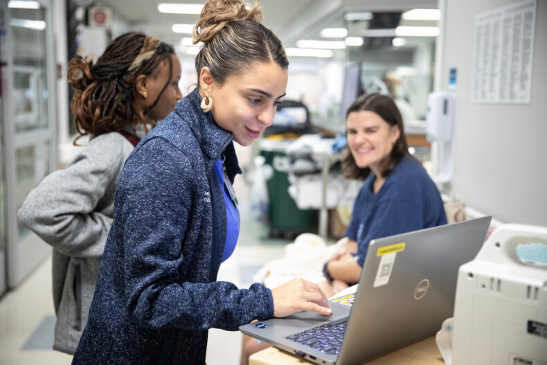 The Adult Emergency Department now sees 11,000 more patients annually than five years ago. (photo by Erin O. Smith)