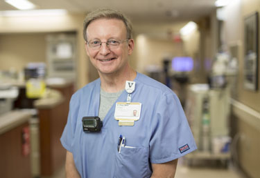 Vince Abler received a Credo Award. (photo by John Russell)