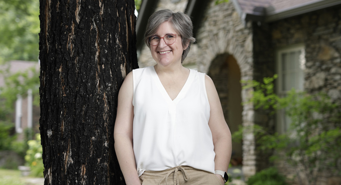 Kate Whitley is participating in a free virtual support group at VUMC for those with Long COVID.