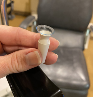 The main benefit of scleral lenses is that they can be designed to accommodate any degree of corneal steepness or irregularity.