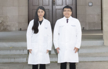 Aspirnaut students Kaw Paw and Jason Khang. (photo by Susan Urmy)