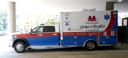 Monroe Carell Jr. Children’s Hospital at Vanderbilt’s newest pediatric and neonatal transport ambulance is based in Murfreesboro.