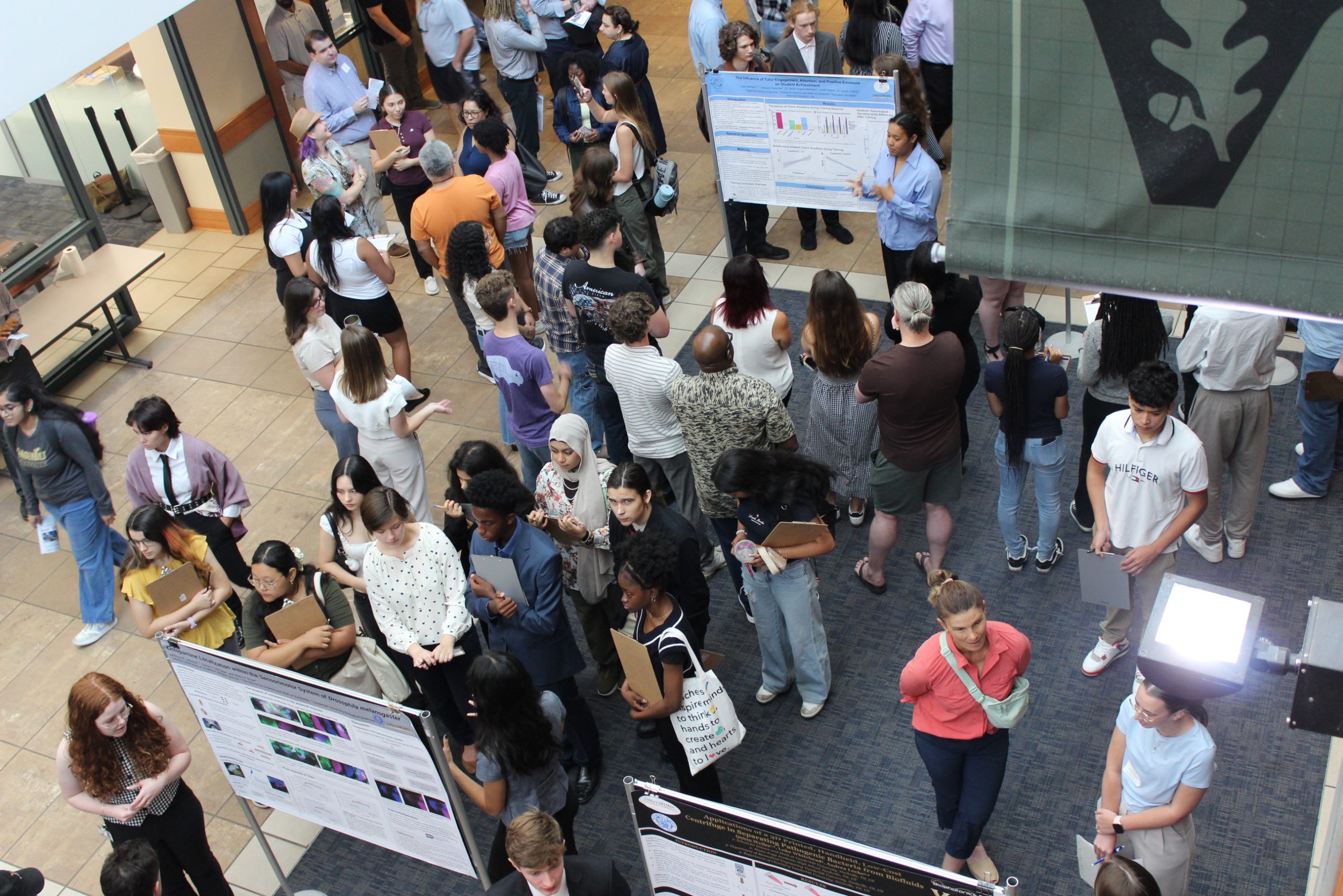 Students at Symposium