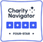 Charity Navigator 4-star badge