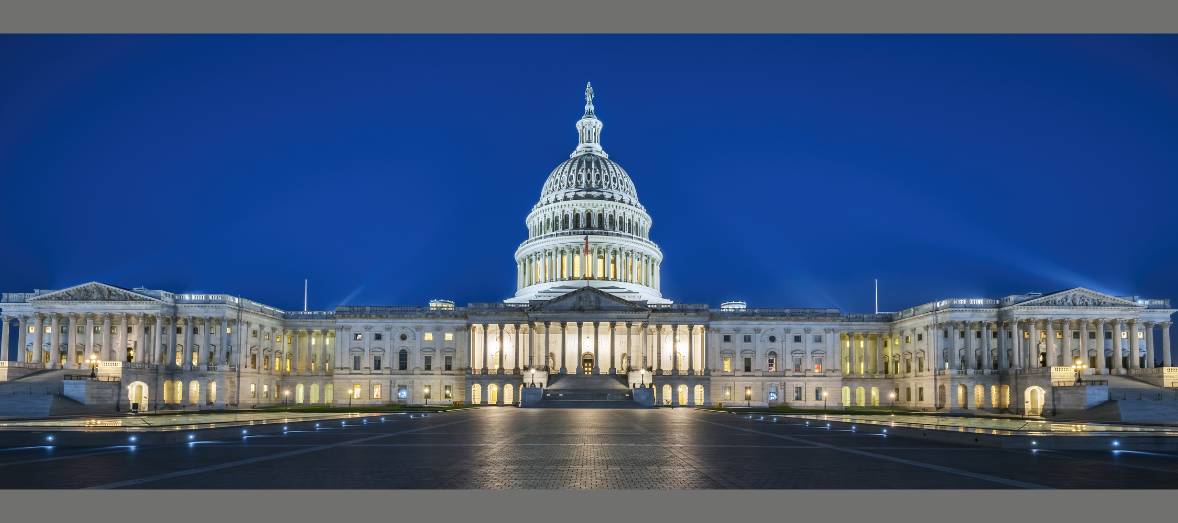 A stock image of the U.S. capitol building 