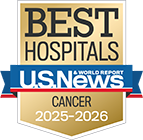 Best Hospitals U.S. News & World Report - Cancer 2025-2026 badge