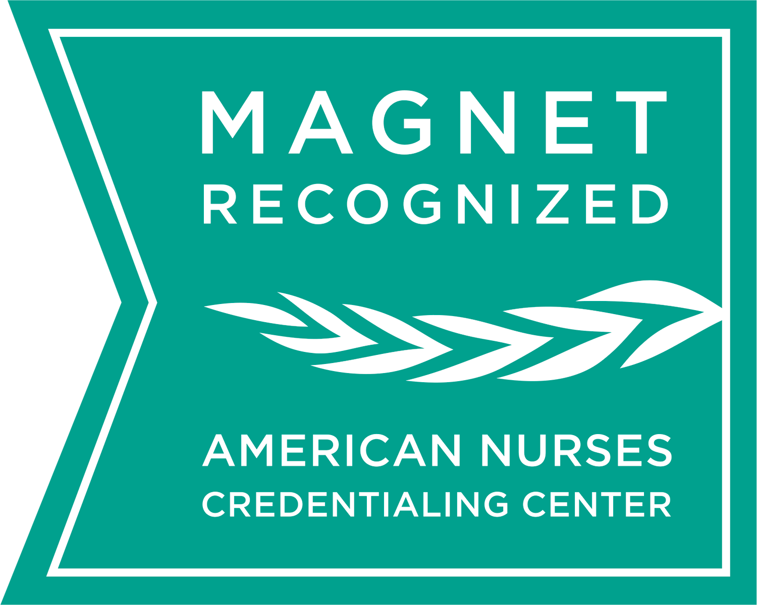 Magnet Recognized American Nurses Credentialing Center logo