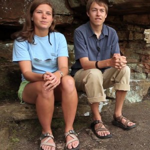 Photograph of Sewanee students