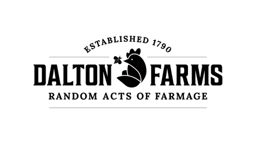 Dalton Farm Logo - Black