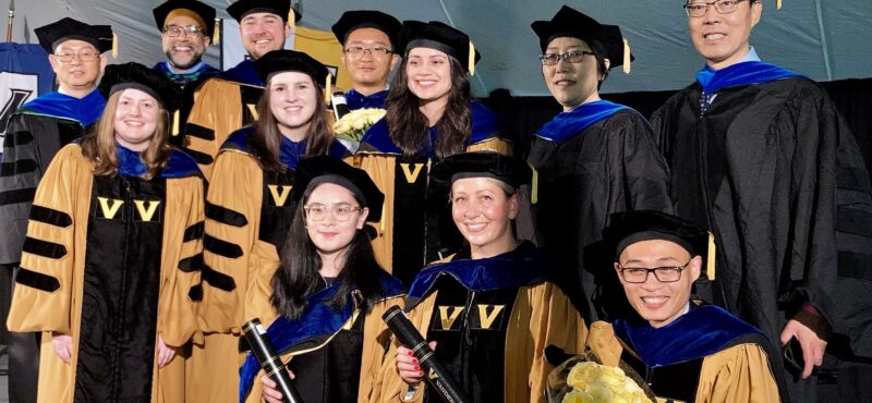 Graduates and Faculty at the 2023 Commencement Ceremony