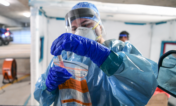 Healthcare COVID test