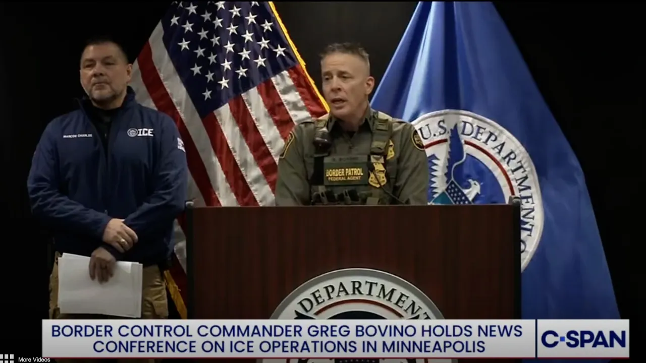 Greg Bovino Blames ICE Shooting On Protesters Making ‘Poor Choices’